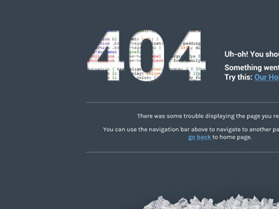 Uh-oh! 404. 404 broken error page trouble uh oh! wrong