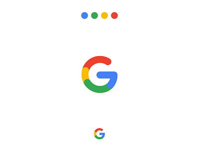 Google New Logo - Exploration brand refresh branding design exploration google google logo logo new logo personal project