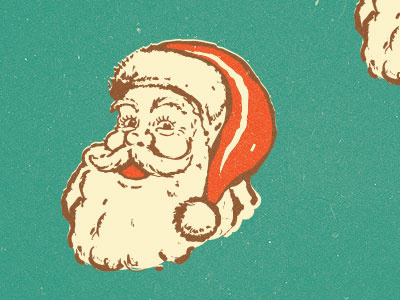 Santa Claus christmas design icons illustration menu pattern santa