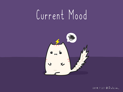 Angry Cat angry animal cartoon cat current mood cute