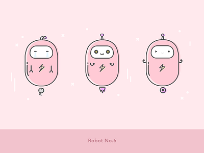 Robot Series_Robot No.6_Expressions