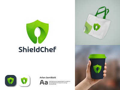 ShieldChef logo design