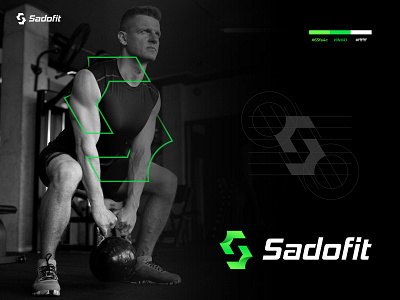 Sadofit Gym Fitness - S Letter Logo Design abstractlogo brandidentity branding businesslogo design fitness freelancelogodesigner graphicdesign graphicdesigner gym illustration logo logodesign logodesigner logomark logotype marca modernlogo monogram sports