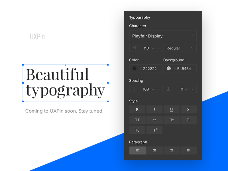 Beautiful Typography In UXPin By Keithar For UXPin On Dribbble