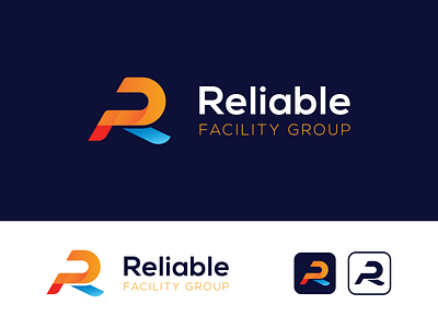Reliable Facility Group branding branding design facility janitorial logo logo design maintenance