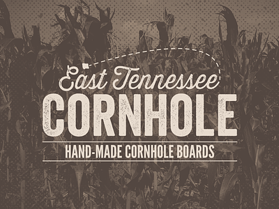 East Tennessee Cornhole Boards Logo bean bag toss cornhole east tennessee logo