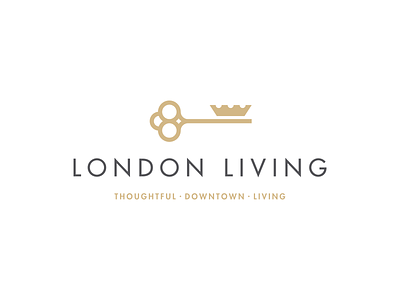 London Living apartments crown gold key lofts london royalty skeleton key