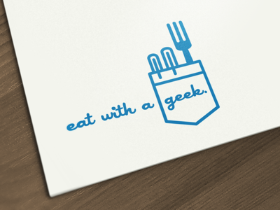 Eat with a Geek eat fork geek pocket protector script