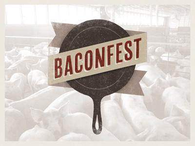 Baconfest 2012 bacon baconfest iron skillet ribbon