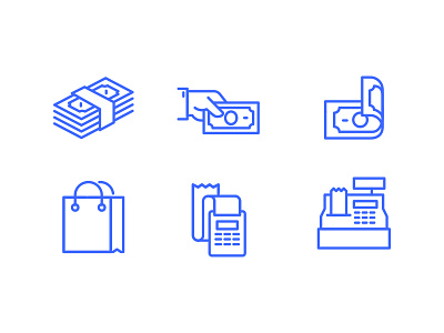 Cash Flow - Free Icon Set app finance flat free freebie icon icons line psd ui web website