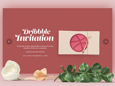 Dribbble Invitation