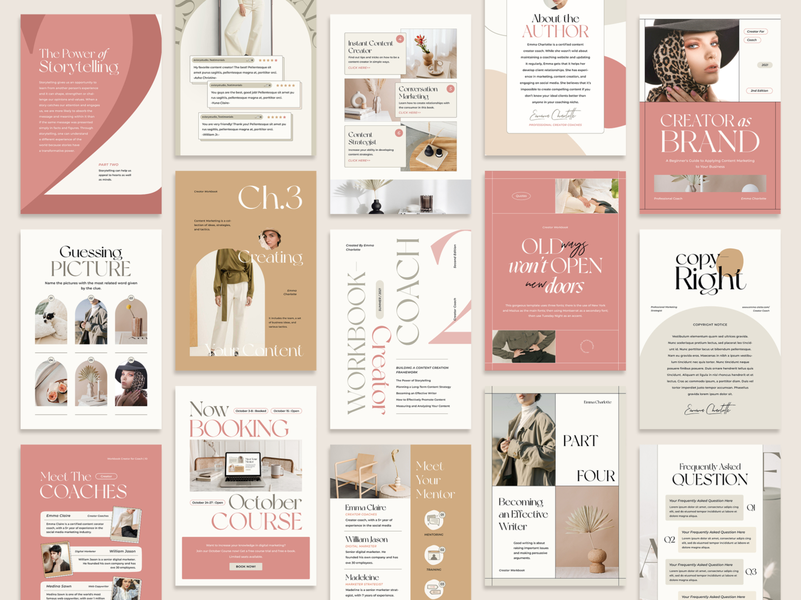 Workbook Ladypreneur Coach by Eviory Studio on Dribbble