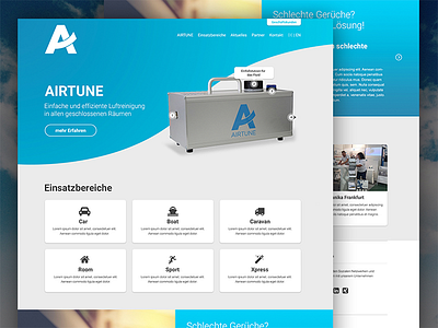 Airtune theme webdesign wordpress