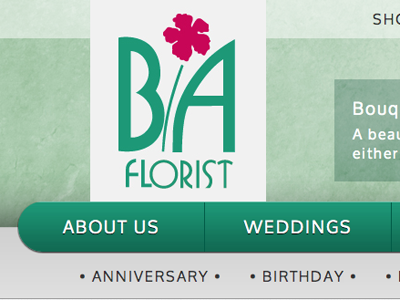 B/A Florist header part II web