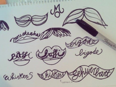 Moustache in various languages drawing mo moustache tash