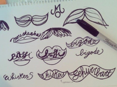 Moustache in various languages