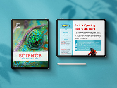 Science Digital Textbook biology colorful ebook editorial design education elementary evaluation experiment indesign junior school nature premade publisher school science secondary school student student book template textbook