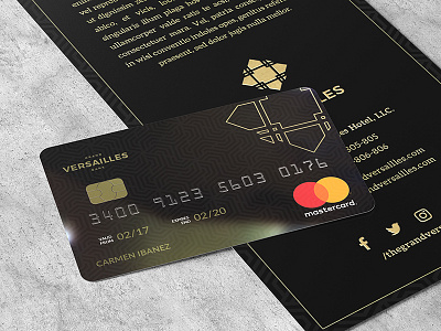 Versailles Bank Card