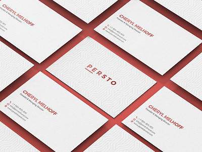 Persto Stationery branding clean corporate creative market design identity indesign minimal print stationery visual identity