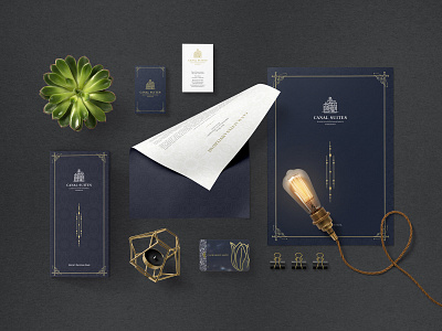 Canal Suites Visual Identity