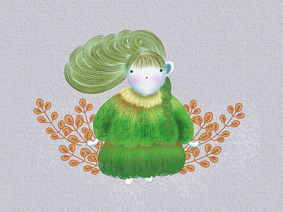 Miss mossy green