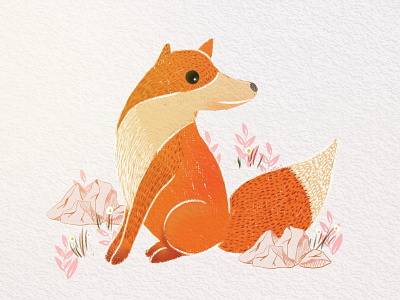 Foxy fox animal illustration characters characters design children illustration digital illustration drawing illustration