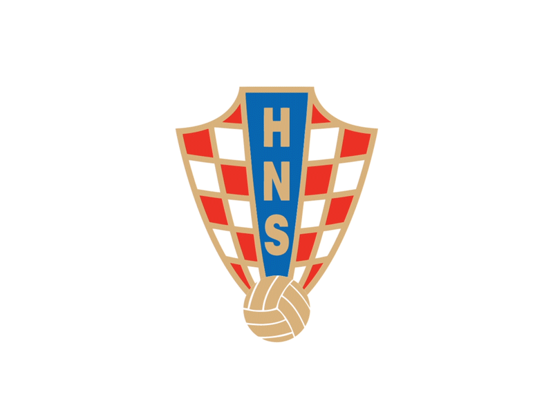Croatia National Football Logo Animation 2020 2d animation euro football gif logo national