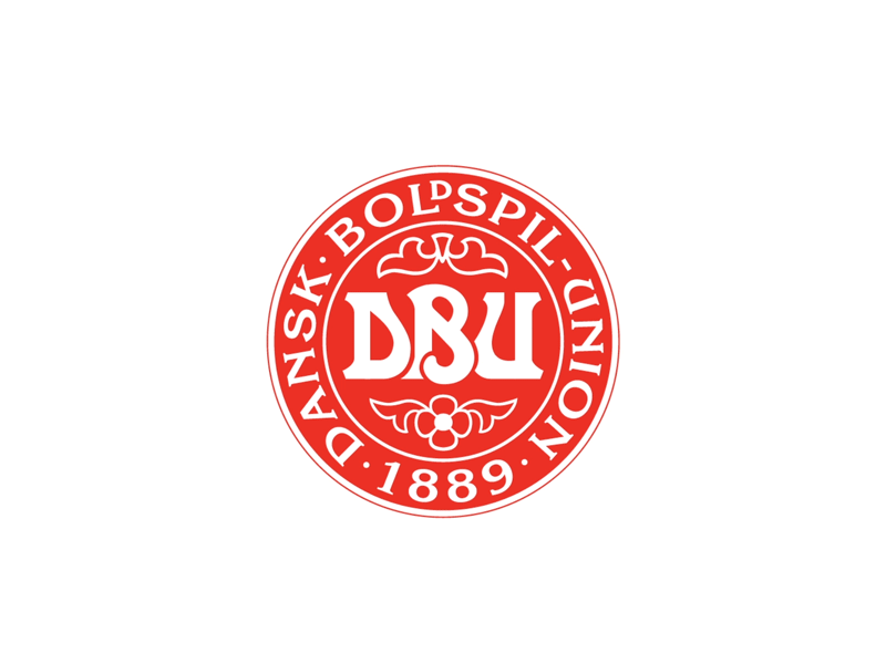 Denmark National Football Logo Animation 2020 2d animation euro football gif