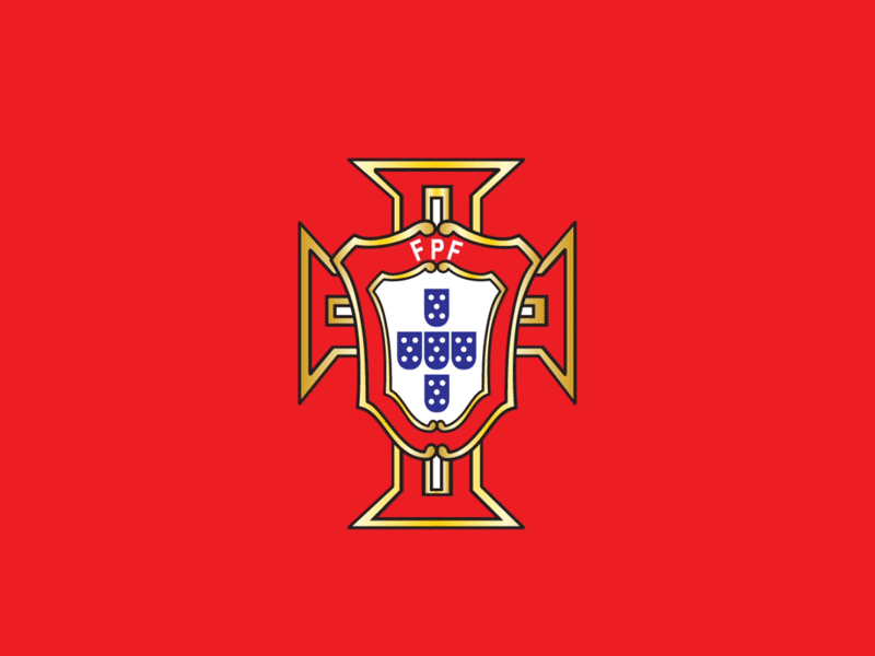 Portugal National Football Logo Animation 2020 2d animation euro football gif logo