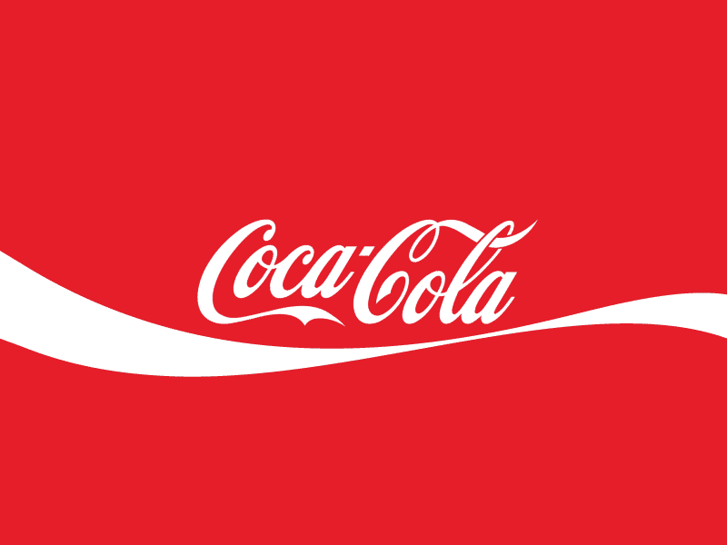 Coca-Cola Logo Animation 2d animation brand coca cola cocacola gif global logo