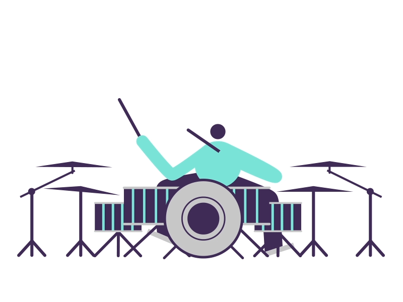Drummer by Quang Nguyen on Dribbble