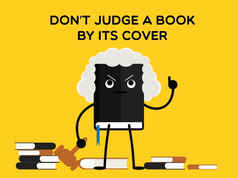 Don't Judge A Book By Its Cover by Quang Nguyen on Dribbble