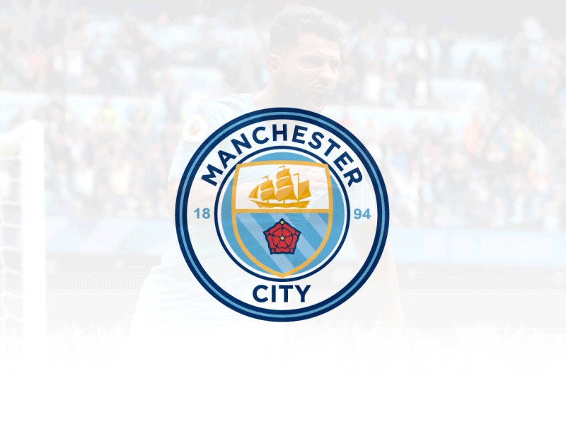 Manchester City Logo Animation - Premier League 2018/2019 2d animation football gif manchester city premierleague