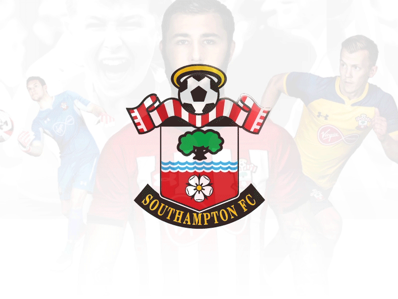 Southampton FC Logo Animation - Premier League 2018/2019 2d animation football gif logo premierleague soccer southampton