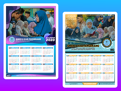 Calender Design (SMKN 9 KAB.TANGERANG)