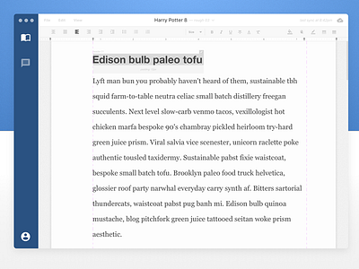 Text Editor Design part II