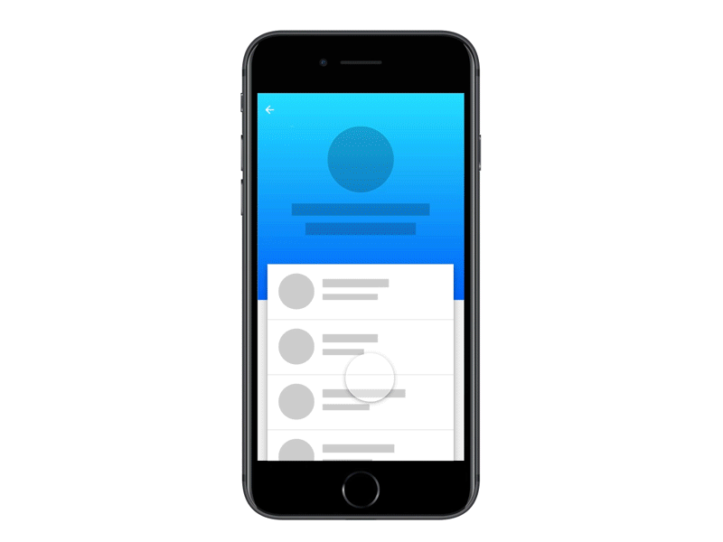 Scrolling – Micro Interactions animation apple framer gif micro interaction mobile prototype scrolling ui ux