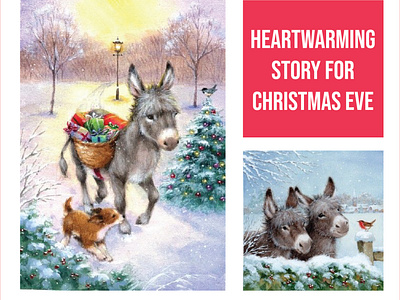 The Delightful Tale Of A Donkey_ Heartwarming Story For Christma