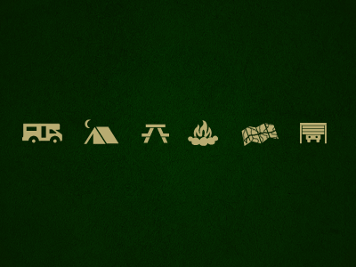 Camping Icons