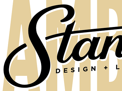 Self promotion brand design identity lettering logo