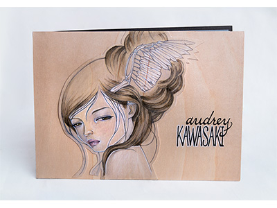 Audrey Kawasaki Cover artist book artist emulation illustration layout design