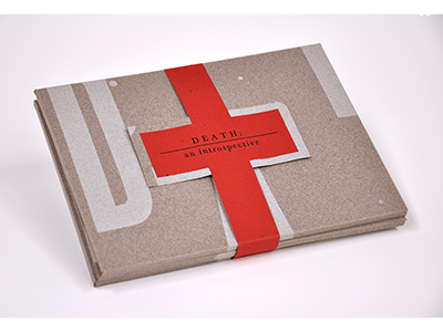 DEATH: an introspective letterpress packaging