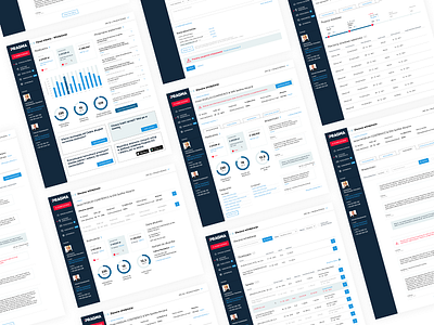 Debt panel dashboard timeline ui uidesign ux uxdesign webapp