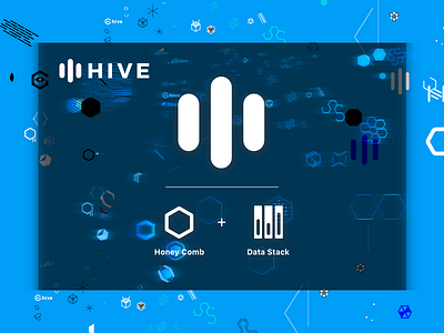Hive Logo Behind the scene hive logo hive logo design