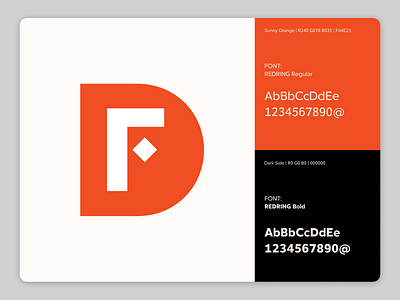 Branding for F. D.