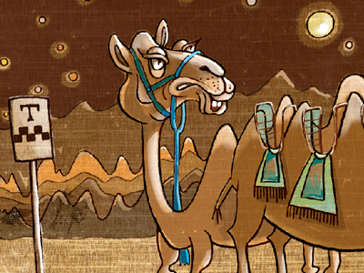 Camels camel drawing illustration