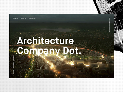 Dot. Main Page. Behance Presentation