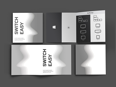 Switch Easy aesthetic booklet brochure design graphic design illustration illustrator latest style trendy viral