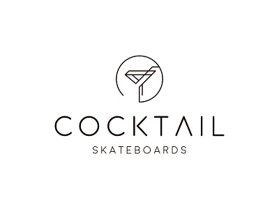 Identidad Visual Cocktail Skateboard