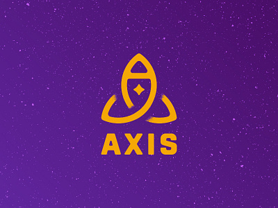 Axis Logo axis daily logo challenge logo rocket rocketship space